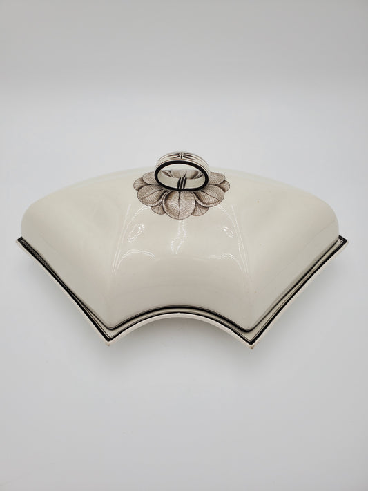 Antique Wedgwood Creamware Lidded Dish