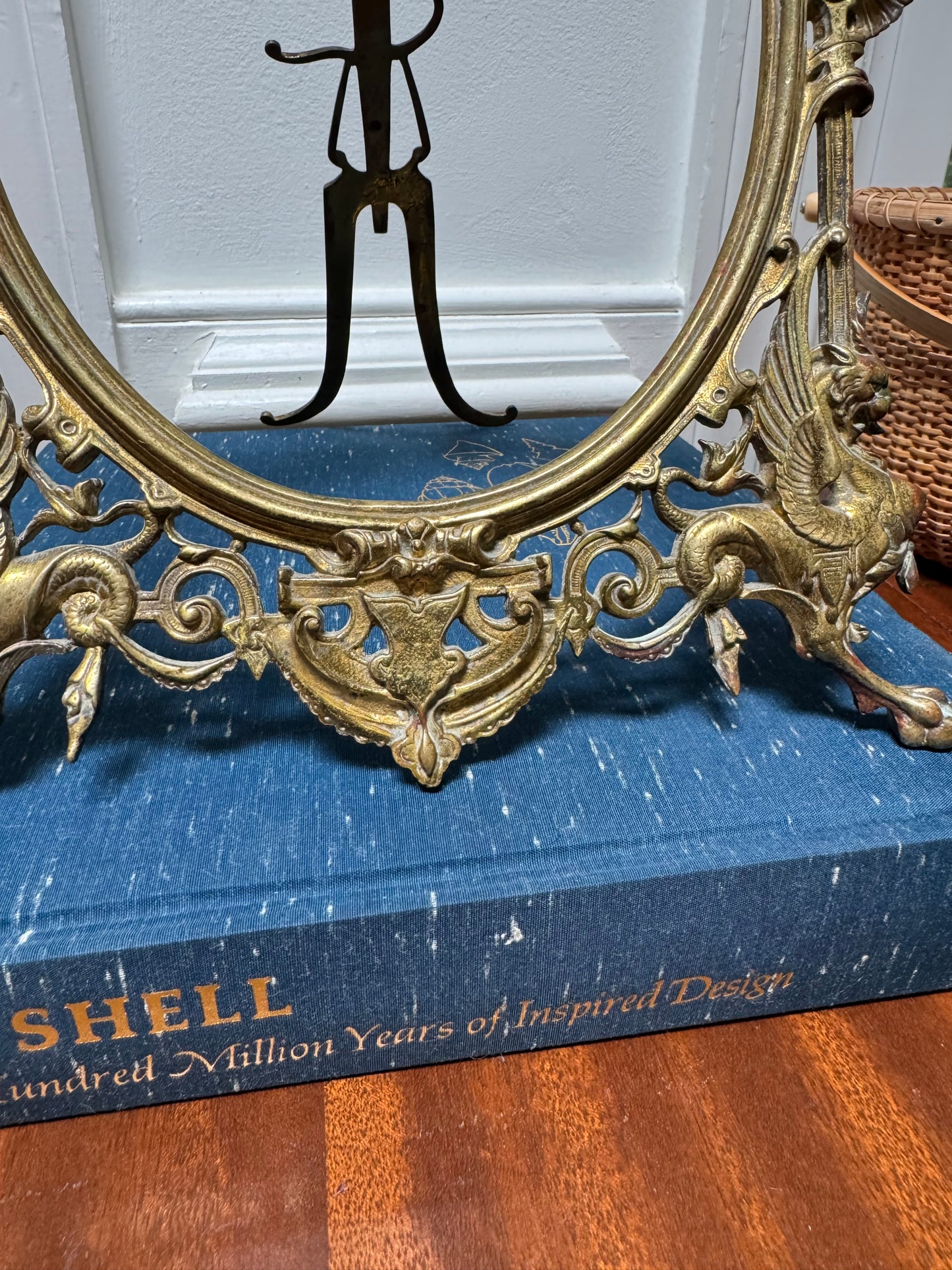 Antique Brass Picture Frame