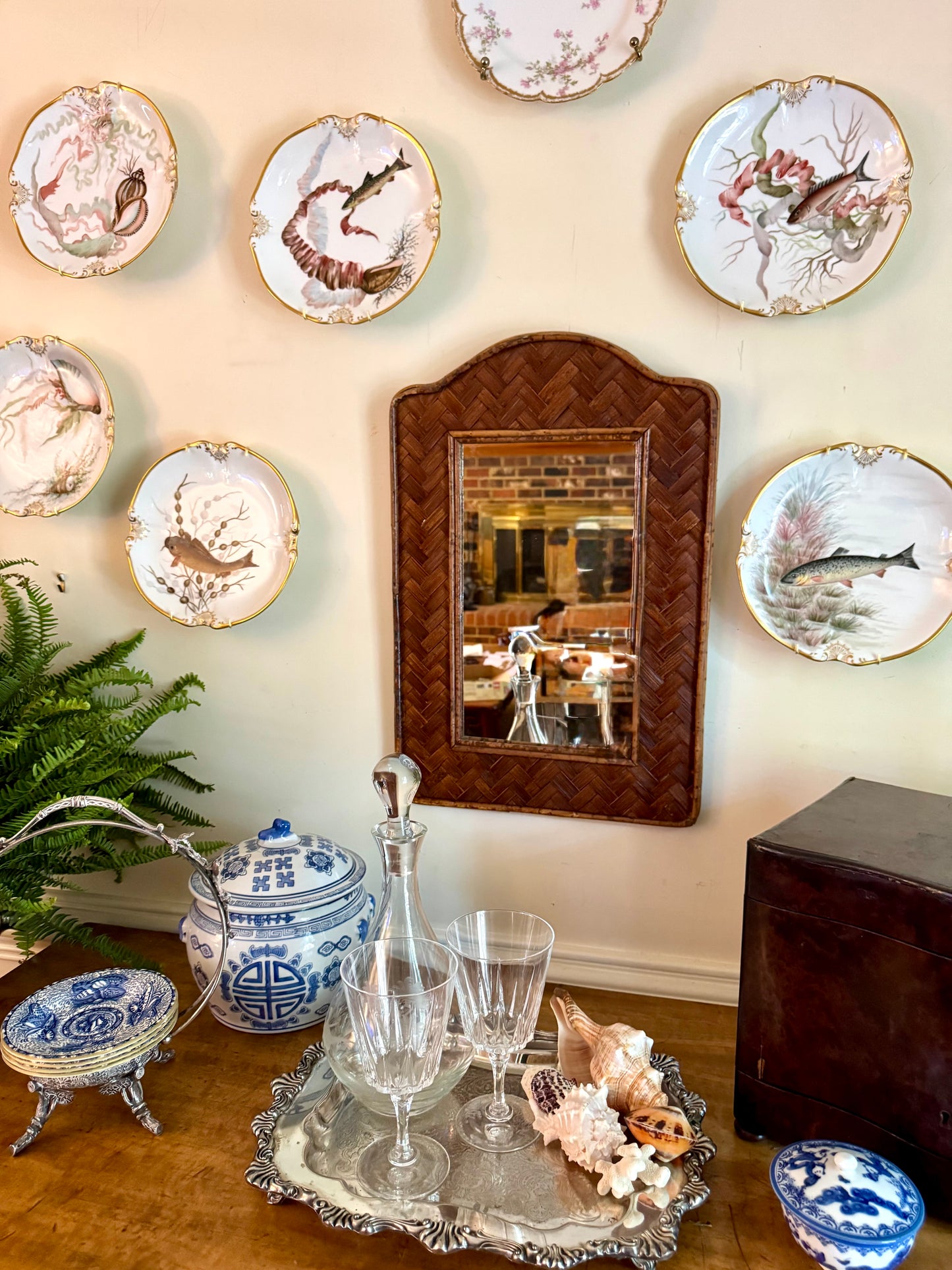 Limoges Plates, Set of 8