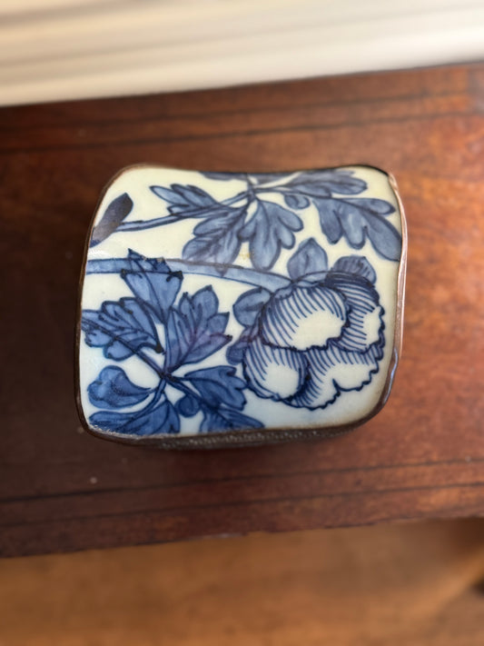 Blue and White Shard Box