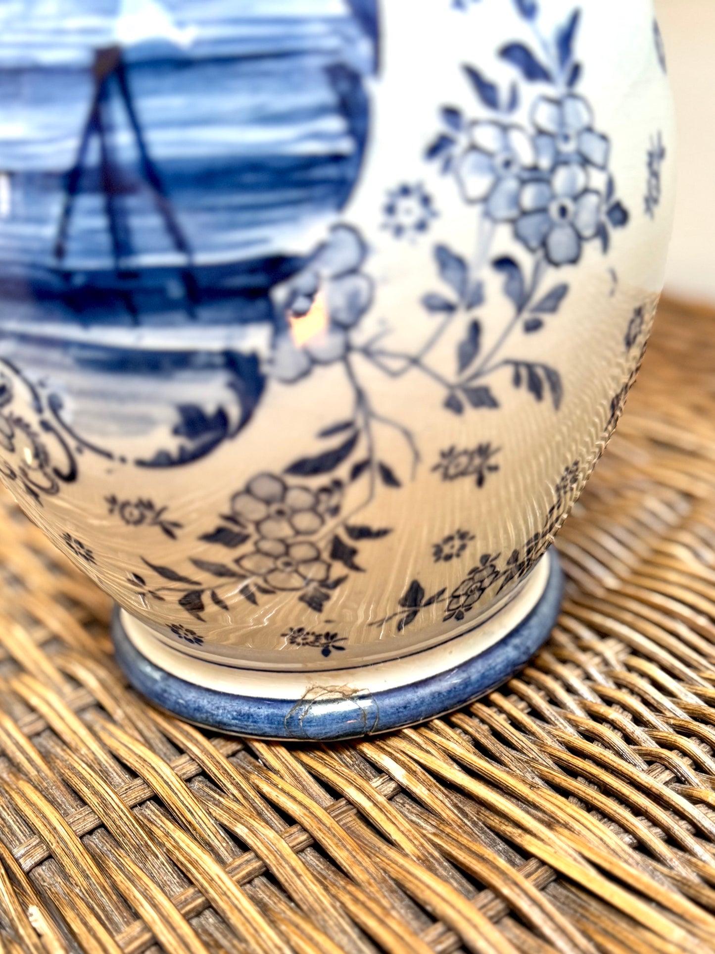 Delft Pitcher/Vase