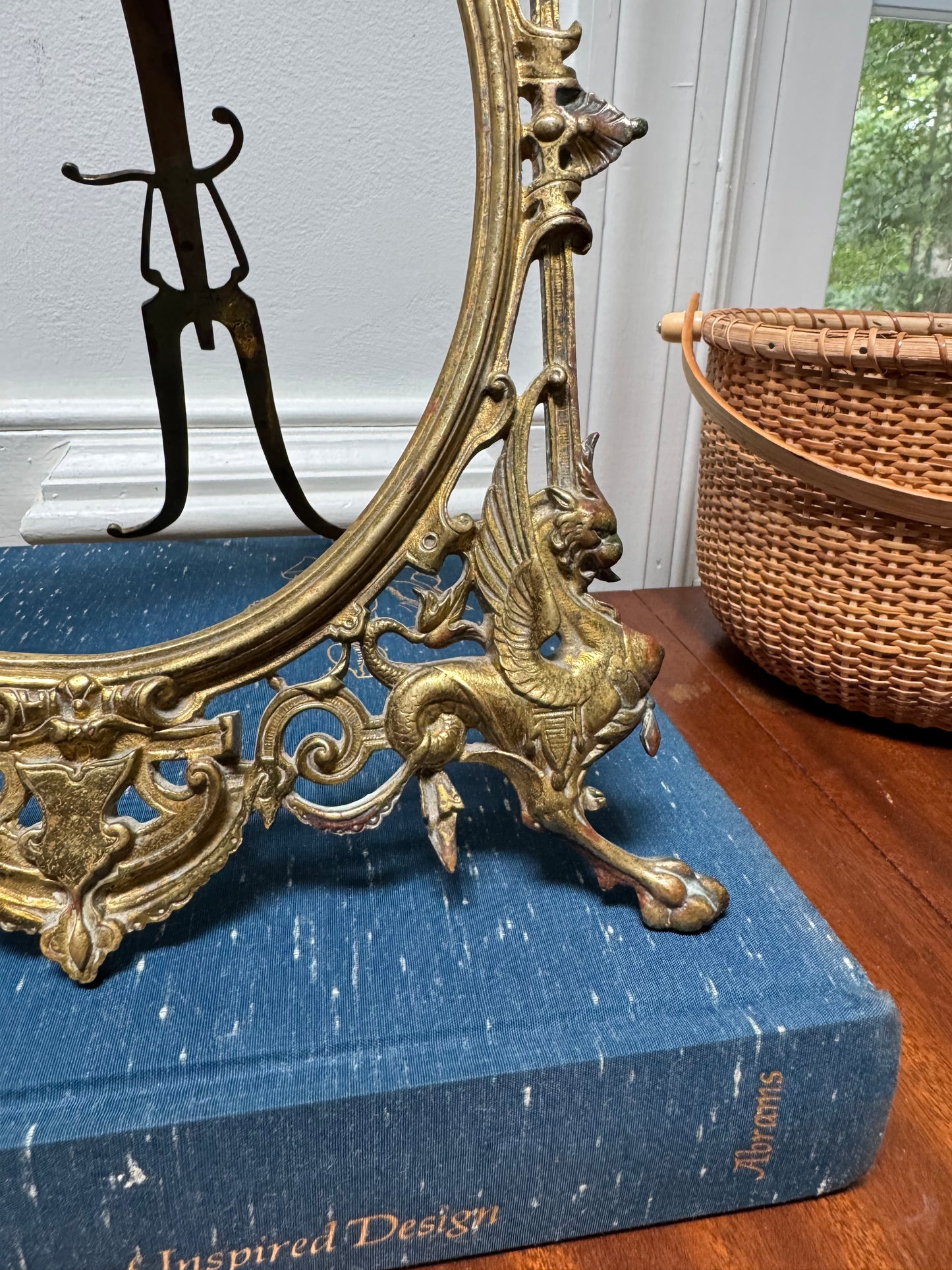 Antique Brass Picture Frame