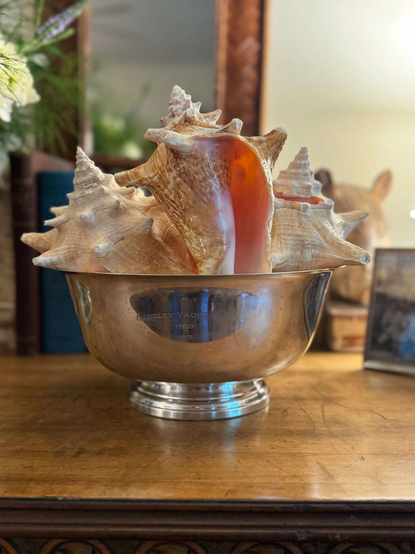 1951 Langley Yacht Club Engraved Trophy Bowl
