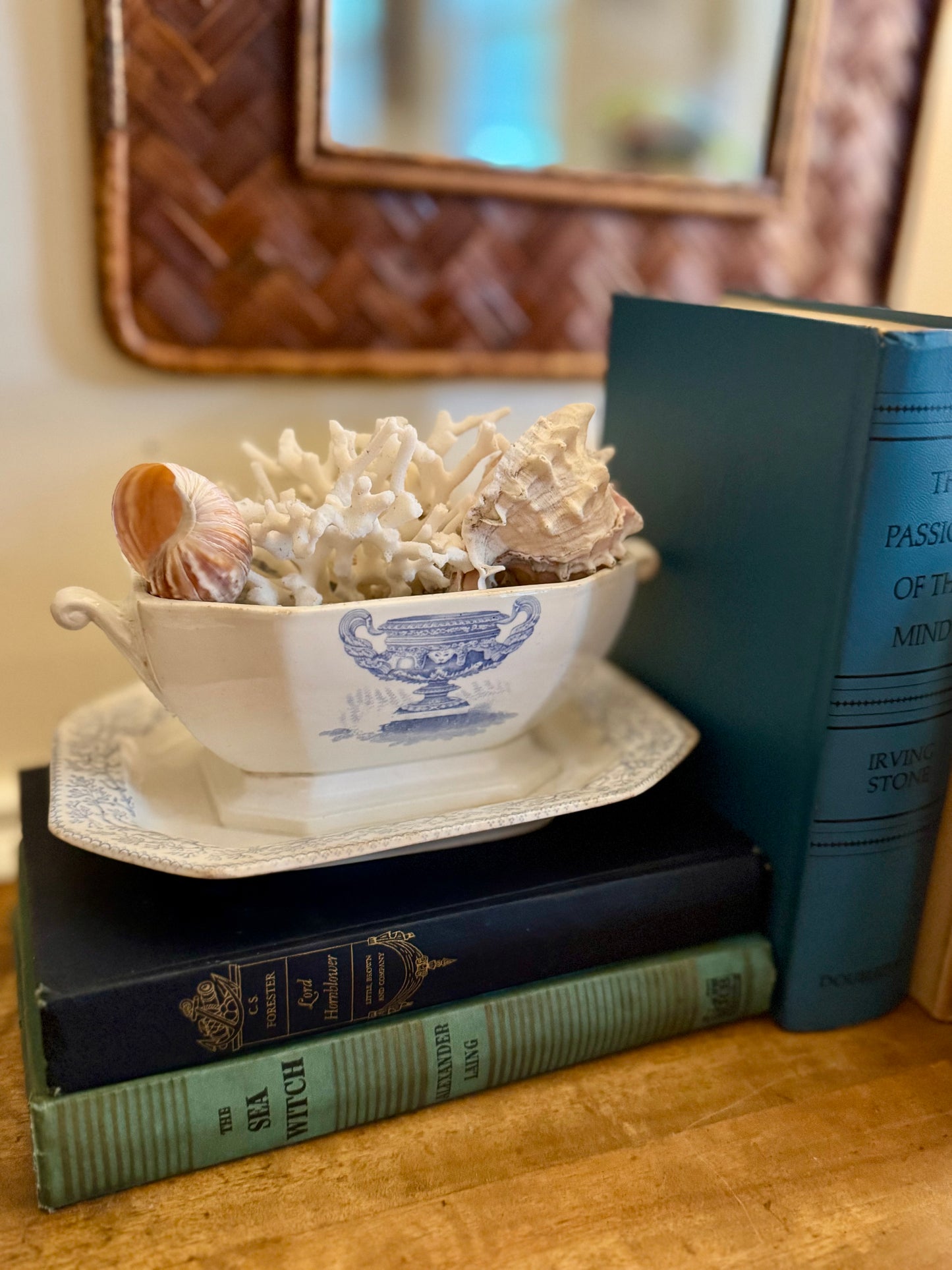 Antique Transferware Tureen