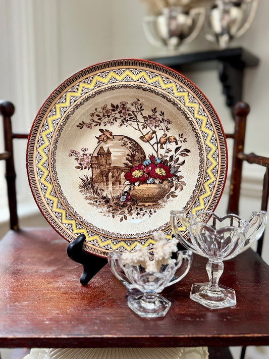 Wedgwood Polychrome Shallow Bowl