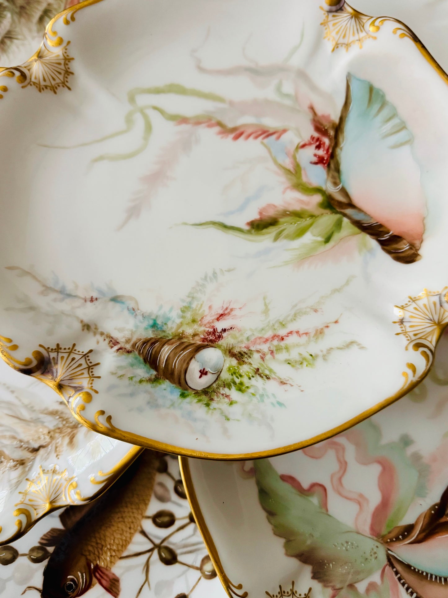 Limoges Plates, Set of 8
