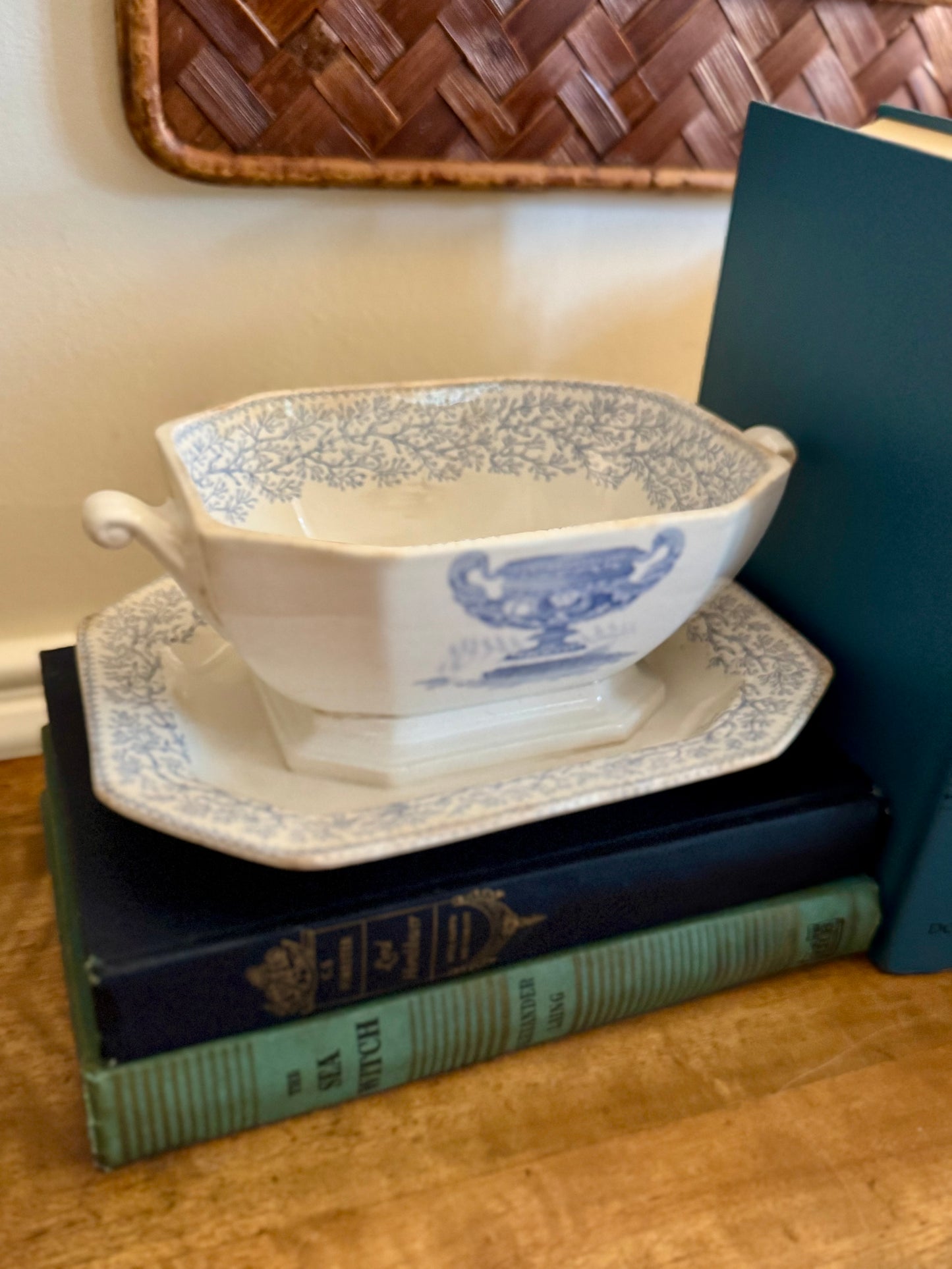 Antique Transferware Tureen