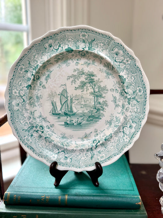 Antique Davenport Coastal Transferware