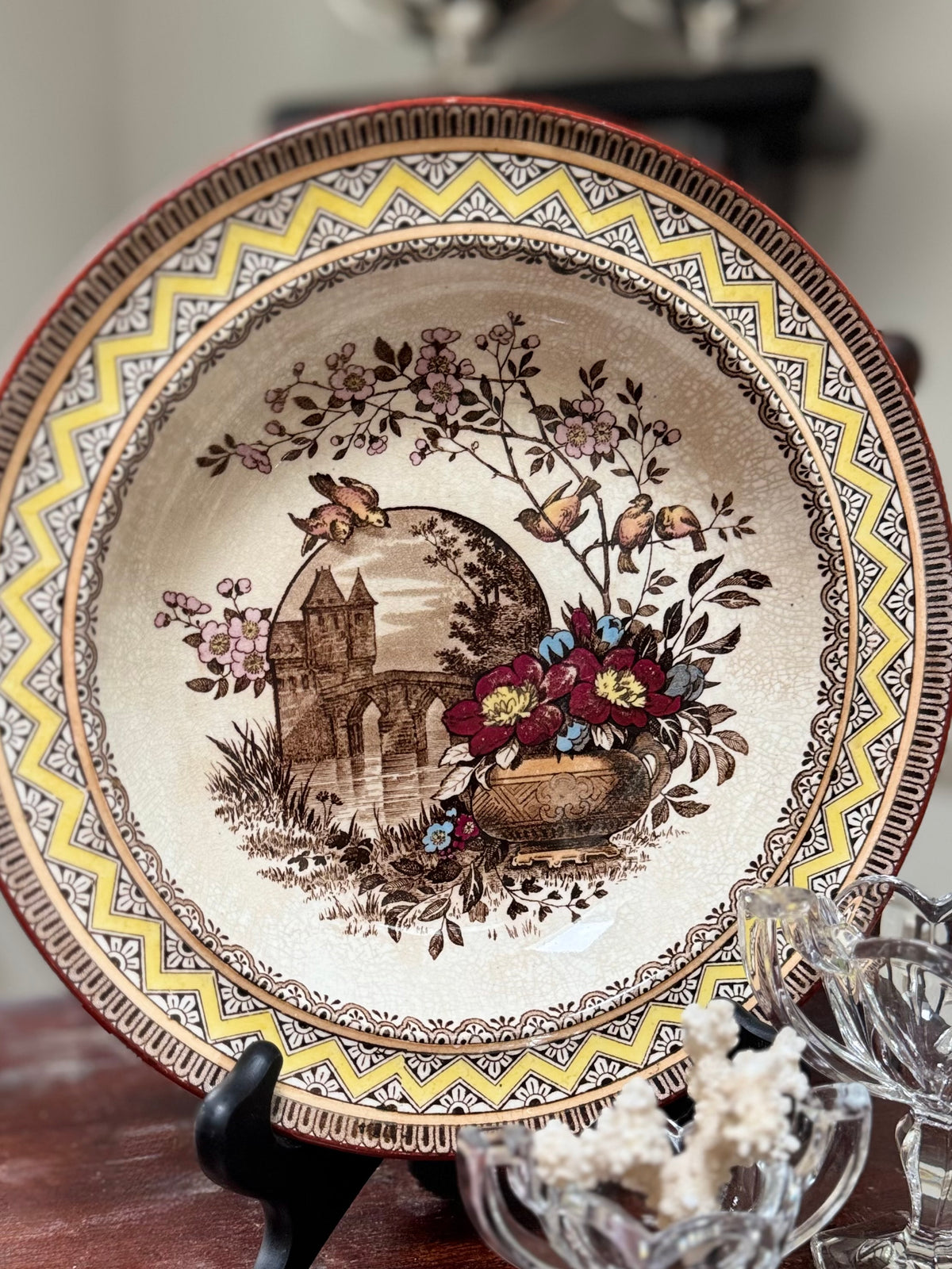 Wedgwood Polychrome Shallow Bowl