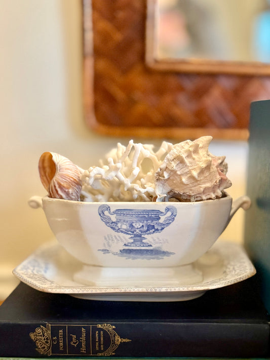 Antique Transferware Tureen