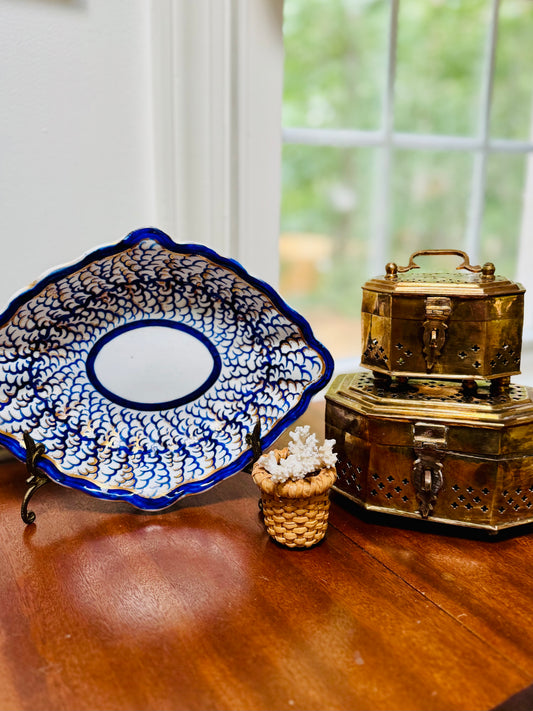Rare Royal Crown Derby Serving Dish