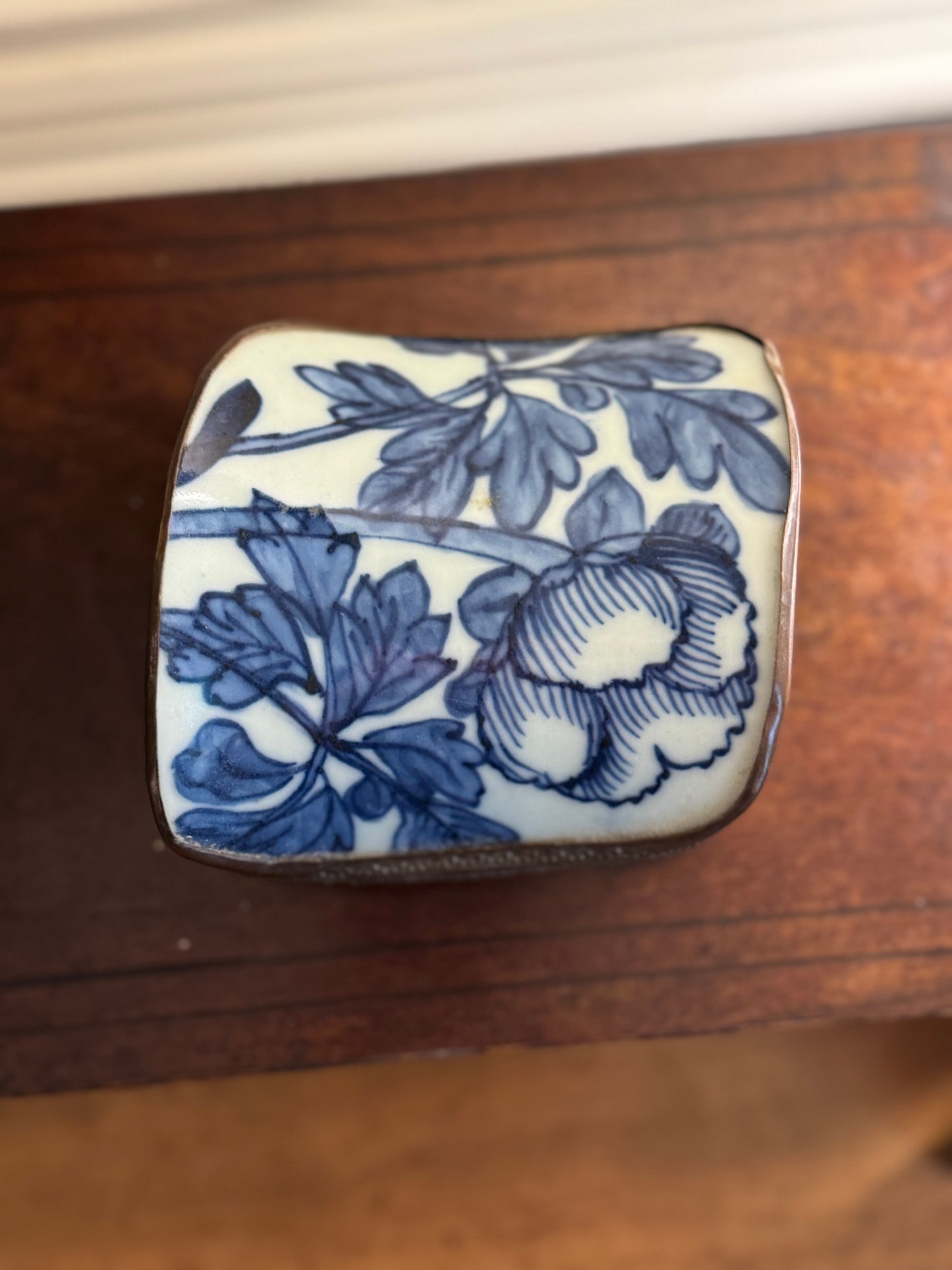 Blue and White Shard Box