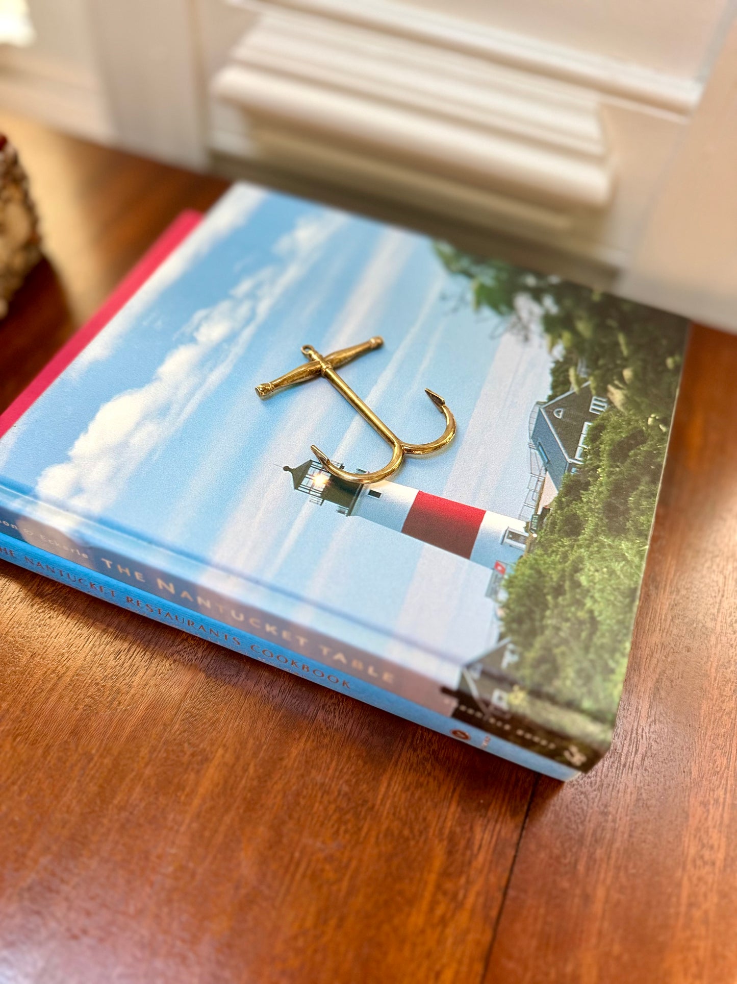 Brass Anchor Ornament