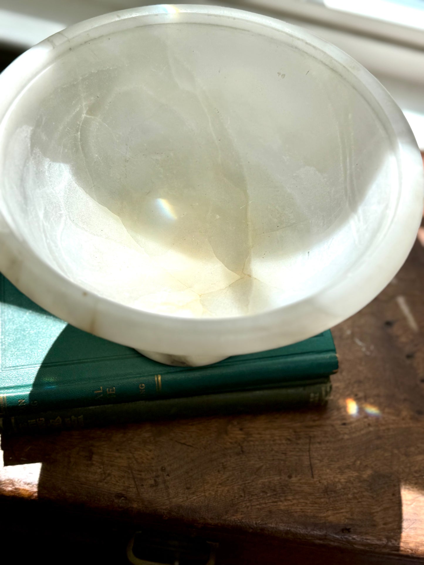 Alabaster Compote