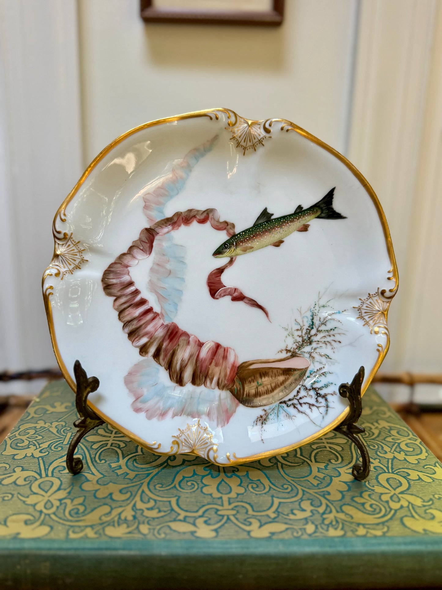 Limoges Plates, Set of 8