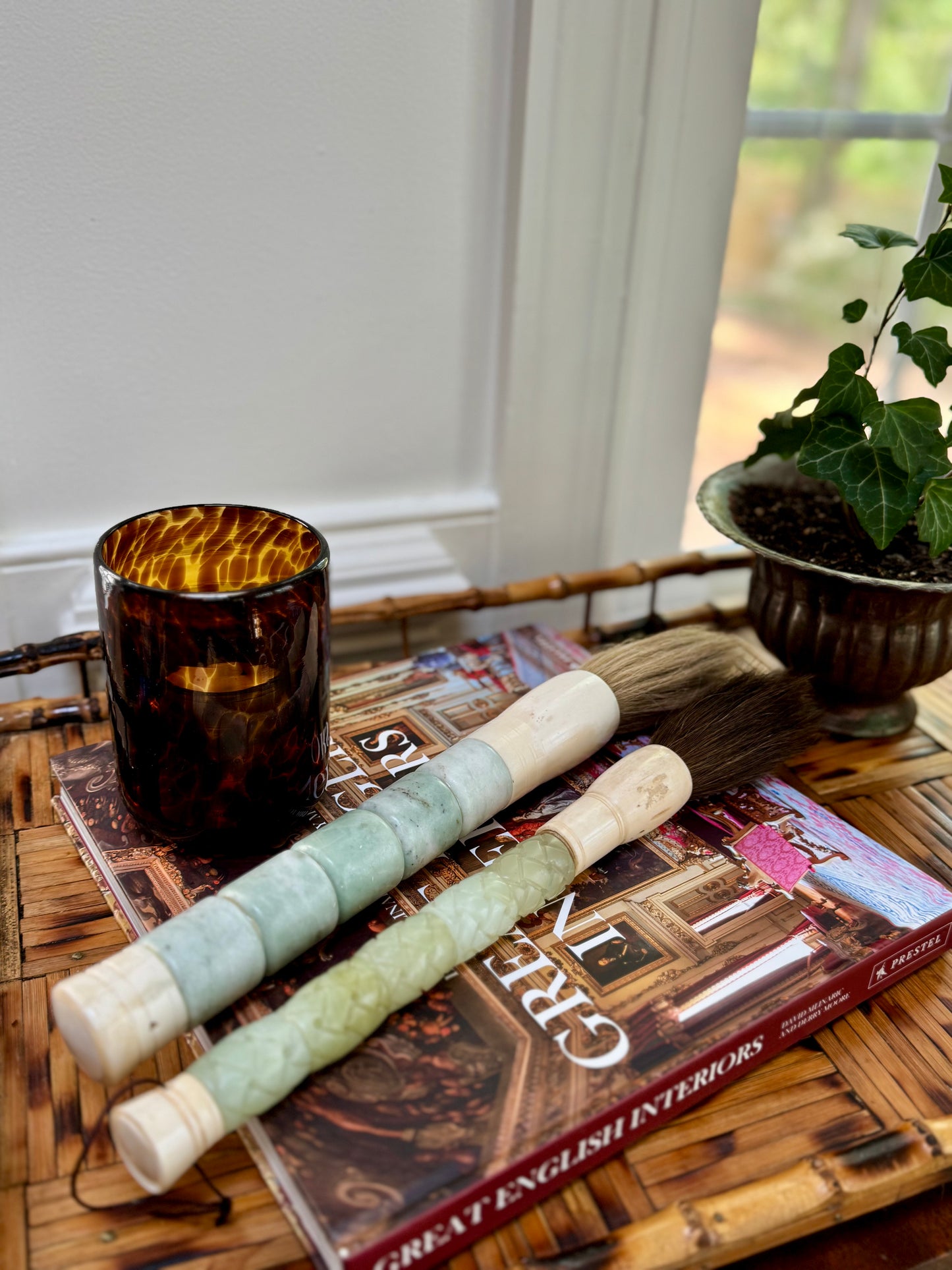 Vintage Calligraphy Brushes (Set of 2)
