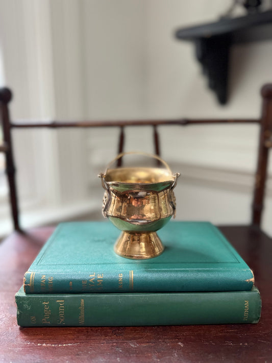 Mini Brass Scuttle